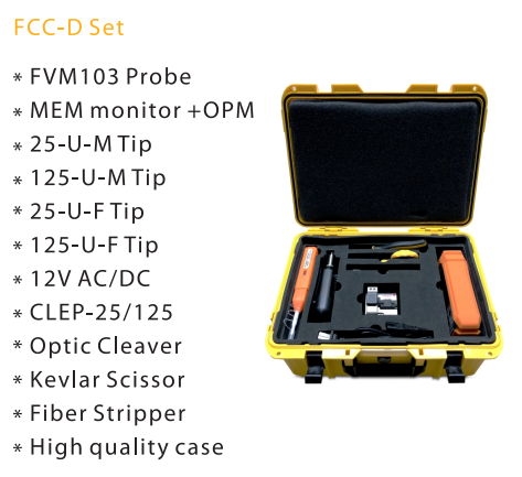 Fiber Check & Clean Tool Case Fiber Check & Clean Tool Case