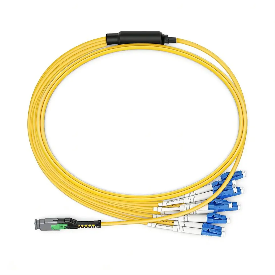 Cable divisor MMC-16 a 8 Duplex LC de 16 fibras OS2 monomodo LSZH