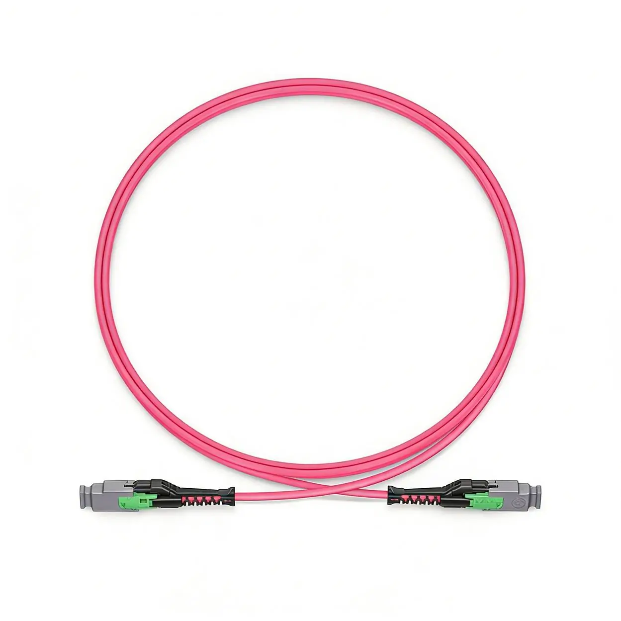 Cable puente de fibra MMC-16 a MMC-16, 16 fibras, multimodo OM4, LSZH