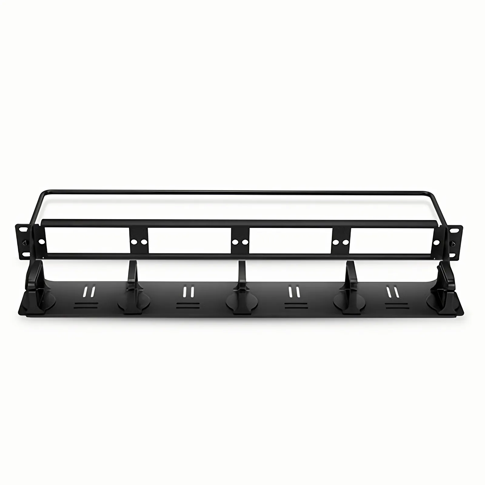 1U高密度ラックマウント型ブランクエンクロージャ（未搭載）、HDカセット/パネル4台用着脱式パネルおよびバー付き