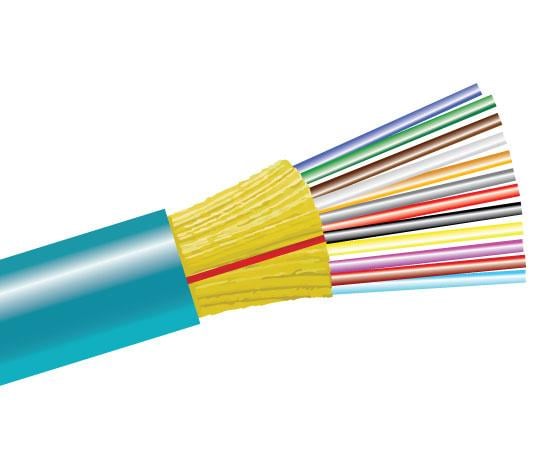 12-Core Fiber Optic Cable
