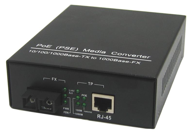 Fiber-Mart PoE Media Converter