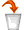 Delete this item from the cart by clicking this icon.
