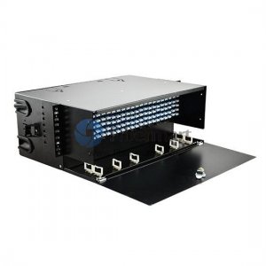 288ポート搭載LC FAP 4RUラックマウントファイバエンクロージャPanduit FRME4互換 288ポート搭載LC FAP 4RUラックマウントファイバエンクロージャPanduit FRME4互換