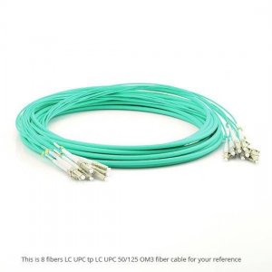 5M LC UPC to LC UPC 10G OM3 Multimode 6 Fiber MultiFiber PreTerminated Cable 2.0mm PVC Jacket 5M LC UPC to LC UPC 10G OM3 Multimode 6 Fiber MultiFiber PreTerminated Cable 2.0mm PVC Jacket