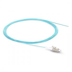 1MシンプレックスLC / UPC OM3マルチモード光ファイバーピグテール0.9mm PVCジャケット 1MシンプレックスLC / UPC OM3マルチモード光ファイバーピグテール0.9mm PVCジャケット