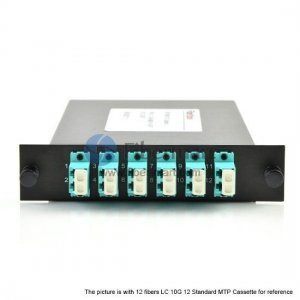 12ファイバーOM4 LC/SC/ST/FC12ストランドMTP LGXカセット 12ファイバーOM4 LC/SC/ST/FC12ストランドMTP LGXカセット