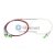 1x2 FBT Splitter Singlemode Single Window 900um Fiber Splitter 1x2 FBT Splitter Singlemode Single Window 900um Fiber Splitter