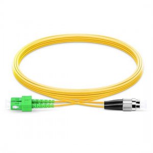 SC APC - FC UPC デュプレックス PVC/LSZH/OFNP 9/125 シングルモード ファイバー パッチ ケーブル SC APC - FC UPC デュプレックス PVC/LSZH/OFNP 9/125 シングルモード ファイバー パッチ ケーブル