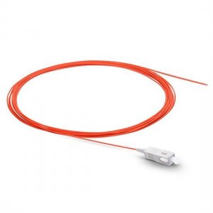 1M Simplex SC/UPC OM1 Multimode Fiber Optic Pigtail 0.9mm PVC Jacket 1M Simplex SC/UPC OM1 Multimode Fiber Optic Pigtail 0.9mm PVC Jacket
