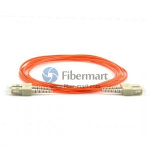 SC-SC Plenum(OFNP) Duplex Multi-mode Fiber Patch Cable