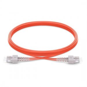 1M SC UPC - SC UPC デュプレックス 2.0mm PVC(OFNR) OM2 マルチモード光ファイバーパッチケーブル 1M SC UPC - SC UPC デュプレックス 2.0mm PVC(OFNR) OM2 マルチモード光ファイバーパッチケーブル