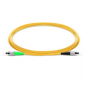 FC UPC から FC APC へのシンプレックス PVC/LSZH/OFNP 9/125 シングルモード ファイバー パッチ ケーブル FC UPC から FC APC へのシンプレックス PVC/LSZH/OFNP 9/125 シングルモード ファイバー パッチ ケーブル