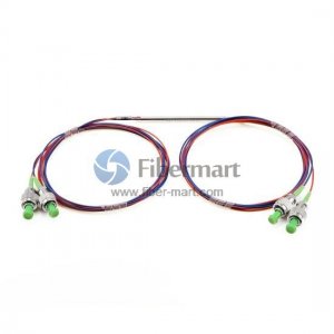 2x2 偏波維持カプラー PM1550 ファイバー FBT カプラー スプリッター 1m 遅軸 2x2 偏波維持カプラー PM1550 ファイバー FBT カプラー スプリッター 1m 遅軸