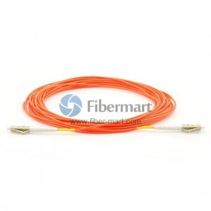 LC-LC Simplex OM2 Multimode Fiber Patch Cable