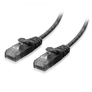 Cat5e Snagless Unshielded(UTP)スリムイーサネットネットワークパッチケーブル、黒PVC、10m(32.81ft) Cat5e Snagless Unshielded(UTP)スリムイーサネットネットワークパッチケーブル、黒PVC、10m(32.81ft)