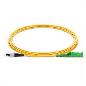 FCUPCからLSHAPCシンプレックスPVC / LSZH / OFNP9 / 125シングルモードファイバーパッチケーブル FCUPCからLSHAPCシンプレックスPVC / LSZH / OFNP9 / 125シングルモードファイバーパッチケーブル