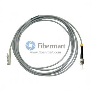 ST/UPC to LSH/UPC Simplex Multimode OM1 Armored Patch Cable ST/UPC to LSH/UPC Simplex Multimode OM1 Armored Patch Cable