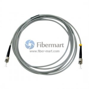ST/UPC to ST/UPC Simplex Multimode OM1 Armored Patch Cable ST/UPC to ST/UPC Simplex Multimode OM1 Armored Patch Cable