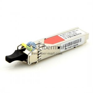Juniper SFP-GE10KT15R13 Compatible 1000BASE-BX-D BiDi SFP 10km DDM Transceiver Juniper SFP-GE10KT15R13 Compatible 1000BASE-BX-D BiDi SFP 10km DDM Transceiver
