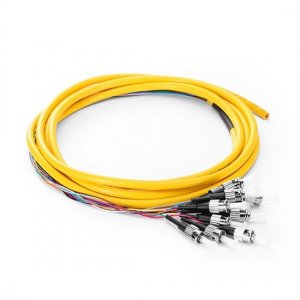 1.5M 12 Fibers ST/UPC 9/125 Singlemode Bunch Fiber Optic Pigtail 0.9mm PVC Jacket 1.5M 12 Fibers ST/UPC 9/125 Singlemode Bunch Fiber Optic Pigtail 0.9mm PVC Jacket