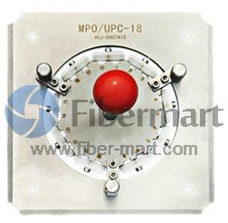 MPO / UPC 18コネクタ用の研磨用フィクスチャ/ホルダ(MPO / UPC-18コネクタジグ) MPO / UPC 18コネクタ用の研磨用フィクスチャ/ホルダ(MPO / UPC-18コネクタジグ)