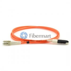 8m VF45-LC OM2 MM Duplex Fiber Patch Cable [OM2-VF45-LC-8M-FM]
