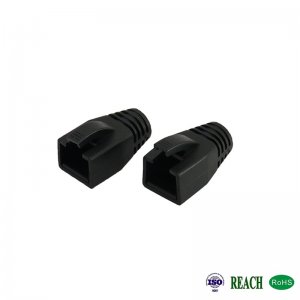 새 제품 RJ45 Snagless 부트 커버 7.5mm OD 검정색, 50개/팩 새 제품 RJ45 Snagless 부트 커버 7.5mm OD 검정색, 50개/팩