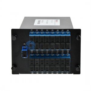 3U LGX 금속 상자가 포함된 1x32 광섬유 PLC 분배기 3U LGX 금속 상자가 포함된 1x32 광섬유 PLC 분배기