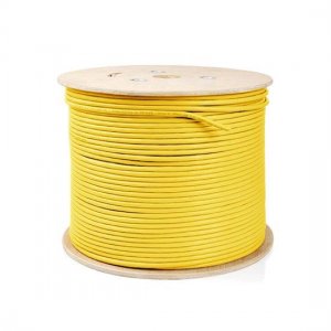 100m(328ft) 스풀 Cat5e 비차폐(UTP) 솔리드 PVC 벌크 이더넷 케이블노란색 100m(328ft) 스풀 Cat5e 비차폐(UTP) 솔리드 PVC 벌크 이더넷 케이블노란색