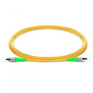30M FC APC to FC APC Simplex 2.0mm PVC(OFNR) 9/125 Single Mode Fiber Patch Cable