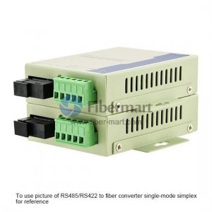 Industrial RS-485/RS-422 to Single-mode Duplex Fiber Converter, 1310nm 20km Industrial RS-485/RS-422 to Single-mode Duplex Fiber Converter, 1310nm 20km