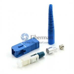 SC UPC 단일 모드 9/125 단면 2.0mm 부트 크기 광섬유 커넥터 SC UPC 단일 모드 9/125 단면 2.0mm 부트 크기 광섬유 커넥터