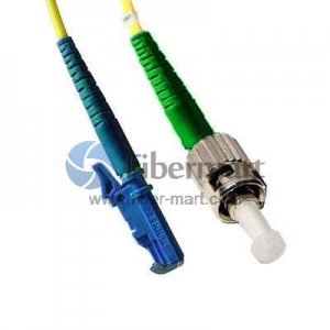 ST/APC - E2000/UPC 싱글모드 9/125 심플렉스 파이버 패치 케이블 ST/APC - E2000/UPC 싱글모드 9/125 심플렉스 파이버 패치 케이블