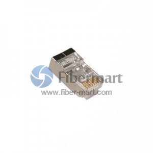 100x RJ45 차폐 플러그 Cat5 8P8C Lan 커넥터 네트워크 100x RJ45 차폐 플러그 Cat5 8P8C Lan 커넥터 네트워크