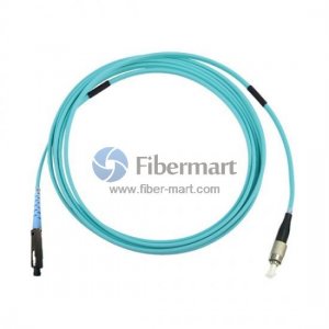 FC-MU Simplex OM4 Multimode Armored Fiber Patch Cable FC-MU Simplex OM4 Multimode Armored Fiber Patch Cable