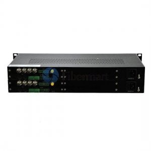 4 Channel Unidirectional HD-SDI over Optical Fiber Transmitter and Receiver Set with RS232/RS422 Data 4 Channel Unidirectional HD-SDI over Optical Fiber Transmitter and Receiver Set with RS232/RS422 Data
