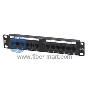 12 포트 CAT5e 비차폐 UTP 패치 패널 12 포트 CAT5e 비차폐 UTP 패치 패널