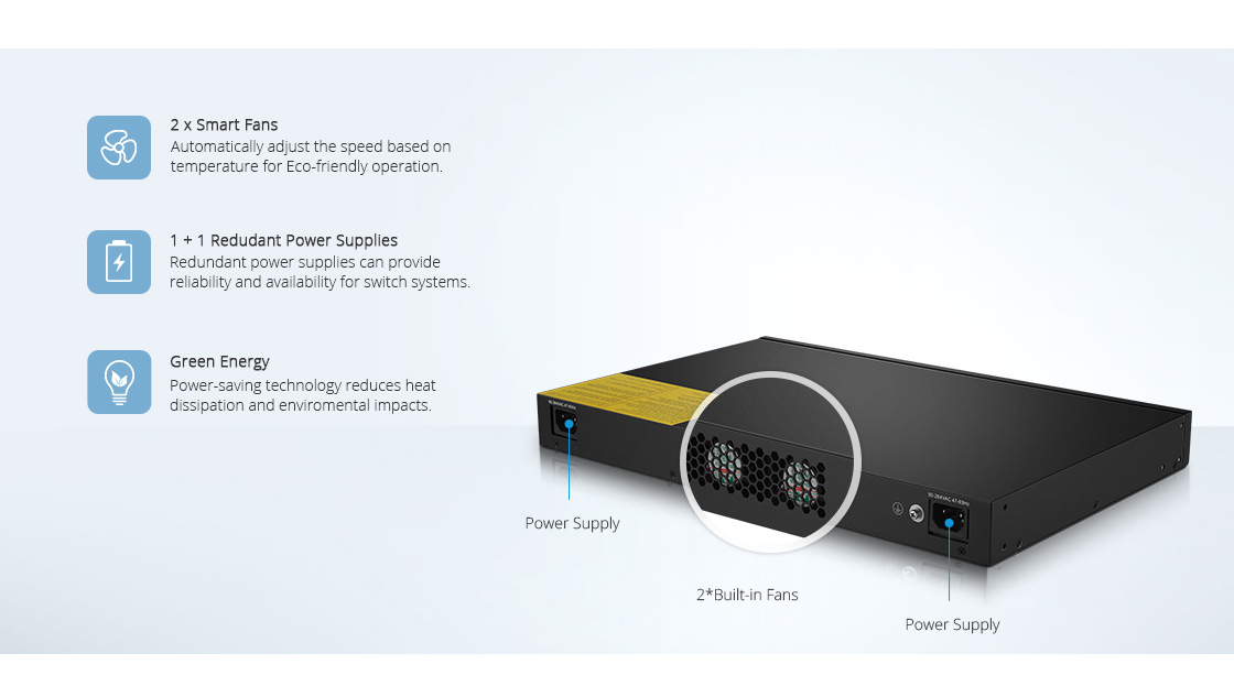 1G Switches Enhanced Network Reliability
