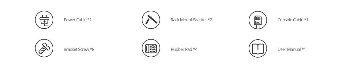 1G Switches Accessories List