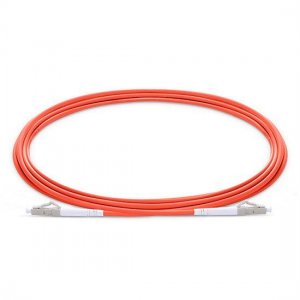 Cabo de conexão de fibra óptica multimodo LC para LC simplex PVC/LSZH/OFNP OM2 Cabo de conexão de fibra óptica multimodo LC para LC simplex PVC/LSZH/OFNP OM2