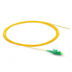 1M Simplex LC/APC 9/125 Revestimento de PVC Singlemode da trança 0.9mm da fibra óptica 1M Simplex LC/APC 9/125 Revestimento de PVC Singlemode da trança 0.9mm da fibra óptica