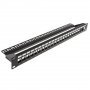24 portos Em branco Keystone Flat 1U 19 "Patch Panel 24 portos Em branco Keystone Flat 1U 19 "Patch Panel