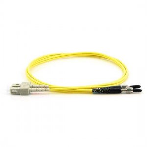 SMA905 to SC UPC Duplex PVC/LSZH/OFNP 9/125 Single Mode Fiber Patch Cable SMA905 to SC UPC Duplex PVC/LSZH/OFNP 9/125 Single Mode Fiber Patch Cable