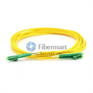 LC/APC para LC/APC Singlemode 9/125 Duplex Fiber Patch Cable LC/APC para LC/APC Singlemode 9/125 Duplex Fiber Patch Cable