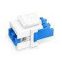 LC/UPC para LC/UPC Duplex Monomodo Fibra Keystone Jack LC/UPC para LC/UPC Duplex Monomodo Fibra Keystone Jack
