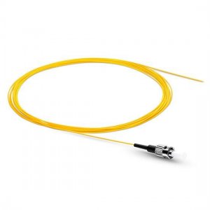 Pigtail de fibra ótica monomodo 3M Simplex ST/UPC 9/125 com revestimento de PVC de 0,9 mm Pigtail de fibra ótica monomodo 3M Simplex ST/UPC 9/125 com revestimento de PVC de 0,9 mm
