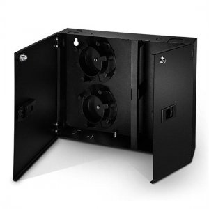 Gabinete de fibra de montagem em parede de 2 portas e 4 adaptadores Gabinete de fibra de montagem em parede de 2 portas e 4 adaptadores