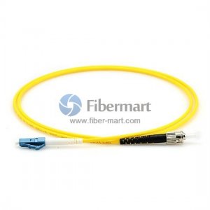 Cabo Patch de Fibra LC-ST Simplex 9/125 Monomodo Cabo Patch de Fibra LC-ST Simplex 9/125 Monomodo