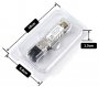 Embalagem Plástica Clamshell Box para Transceptor QSFP + QSFP28 XFP SFP Único Embalagem Plástica Clamshell Box para Transceptor QSFP + QSFP28 XFP SFP Único